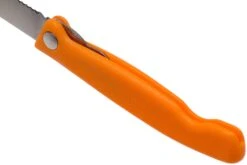 Victorinox SwissClassic 6.7836.F9B Faltbares Gemüsemesser Mit Wellenschliff, Orange -Böker || Spyderco || Cold Steel Verkaufsgeschäft VT6 7836 F9B 05 victorinox