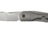 WE Knife Solid WE22028-2, CPM 20CV Bead Blasted Titanium, Taschenmesser