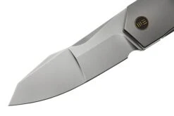 WE Knife Solid WE22028-2, CPM 20CV Bead Blasted Titanium, Taschenmesser -Böker || Spyderco || Cold Steel Verkaufsgeschäft WKWE22028 2 03 weknife