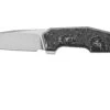 WE Knife OAO One And Only WE23001-1, Satin CPM 20 CV, Gray Titanium Aluminium Foil Carbon Fiber, Taschenmesser
