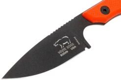 White River Knives M1 Backpacker Pro Orangefarbenes G10, Schwarzes Ionbond Feststehendes Messer, Kydexscheide -Böker || Spyderco || Cold Steel Verkaufsgeschäft WRBP PRO CBI TOR 03 white river knives