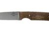 White River Knives Hunter Natural Burlap Micarta Jagdmesser, Owen Baker Jr. Design