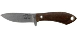 White River Knives Sendero Pack Jagdmesser Natural Burlap Micarta, Jerry Fisk Design